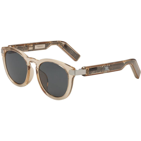 JBL SoundGear Frames Round Glasses (Amber)
