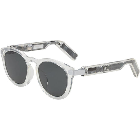 JBL SoundGear Frames Round Glasses (Pearl)