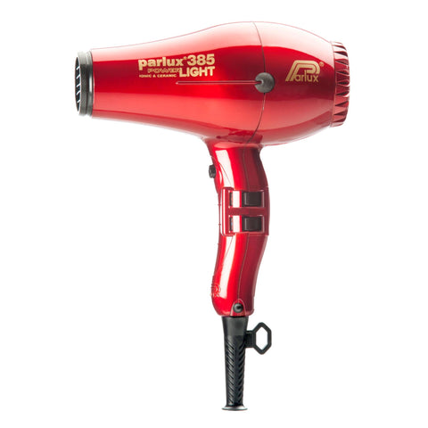 Parlux 385 Powerlight Ceramic & Ionic Dryer 2150W (Red)