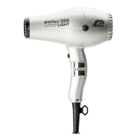 Parlux 385 Powerlight Ceramic & Ionic Dryer 2150W (Silver)