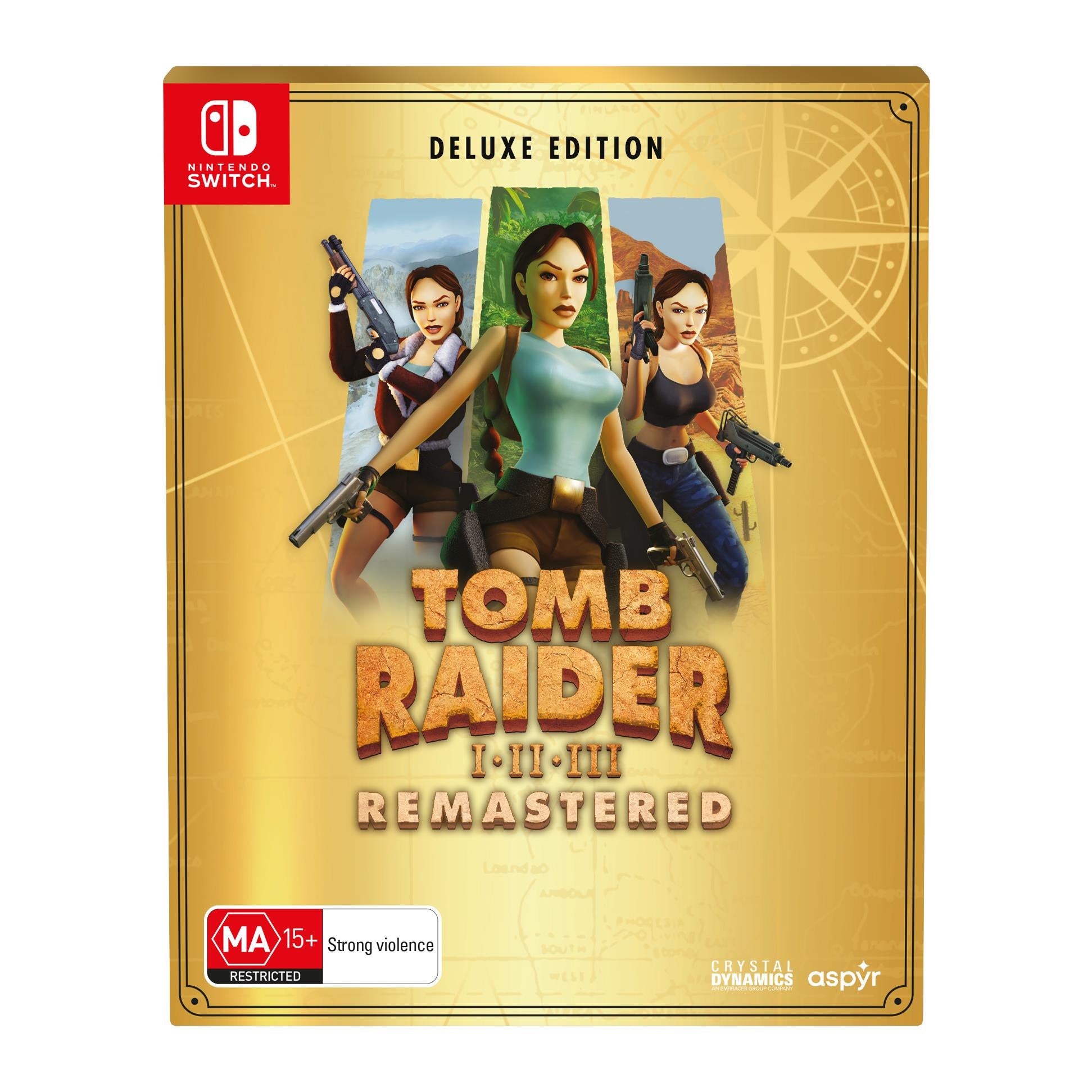 Tomb Raider I-III Remastered Deluxe Edition JB Hi-Fi