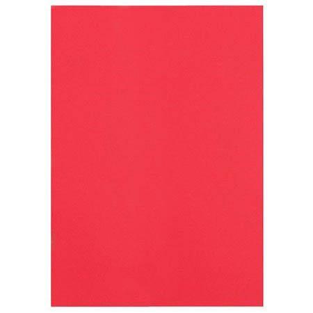 Quill Coloured A4 Copy Paper 80GSM Red Pack 500 Sheets