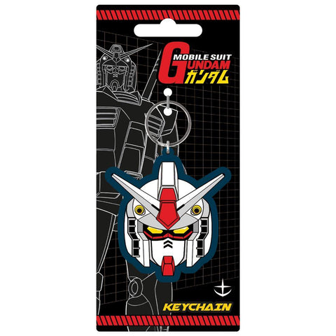 Gundam - Model RX 78 2 - Rubber Keyring