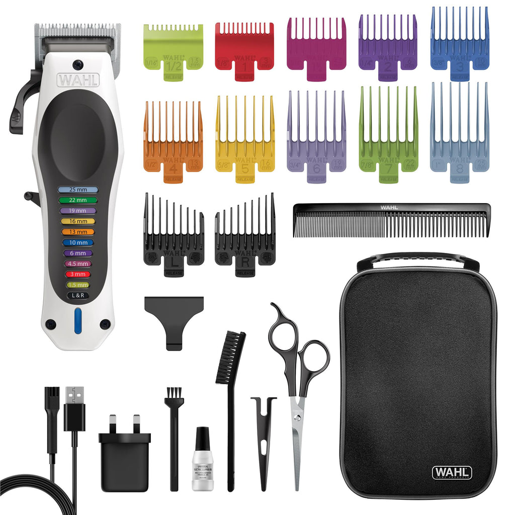 Wahl Colour Pro Lithium-Ion Cordless Hair Clipper - JB Hi-Fi
