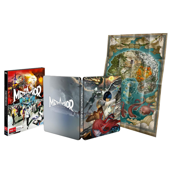 その他 PHOR REFANTAZIO STEEL BOOK Metaphor: ReFantazio SteelBook Edition - JB Hi-Fi