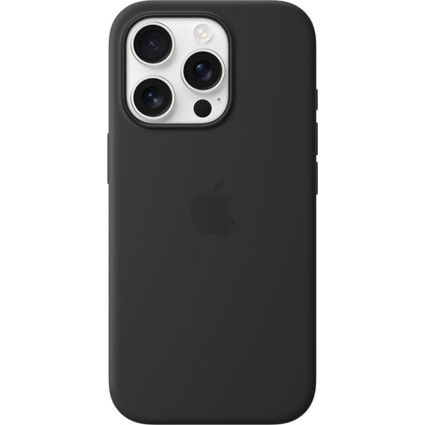 Apple iPhone 16 Pro Silicone Case with MagSafe (Black)