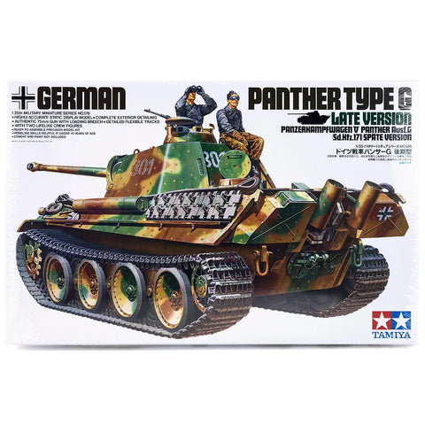 Tamiya 1/35 German Panther Tank Model Kit
