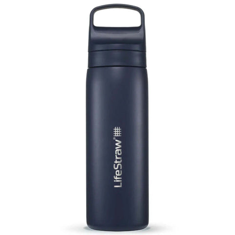 LifeStraw Go 2.0 500ml Stainless Steel Water Filter Bottle Aegean Sea Edition