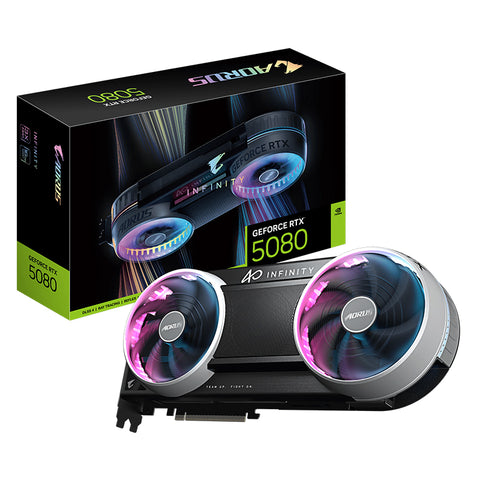 Gigabyte Aorus GeForce RTX 5080 Infinity 16G Graphics Card (GV-N5080AORUS IF-16GD)