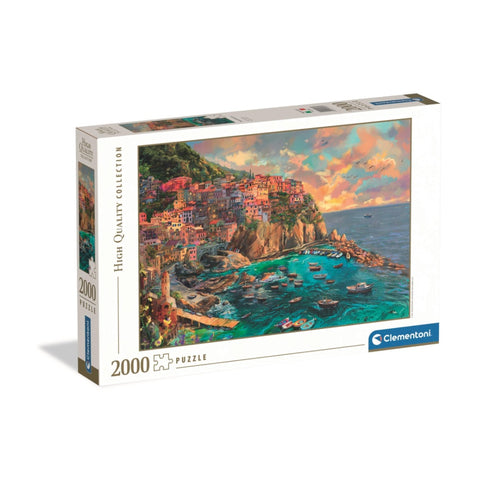 Clementoni Painted Manarola 2000 Piece Jigsaw Puzzle