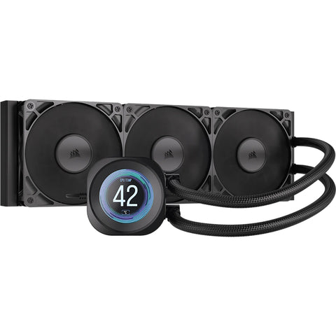 Corsair NAUTILUS 360mm RS LCD Liquid CPU Cooler (Black)