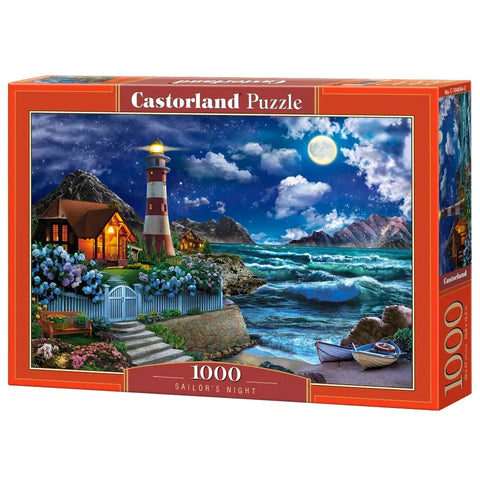 Castorland 1000-Pieces Sailors Night Puzzle