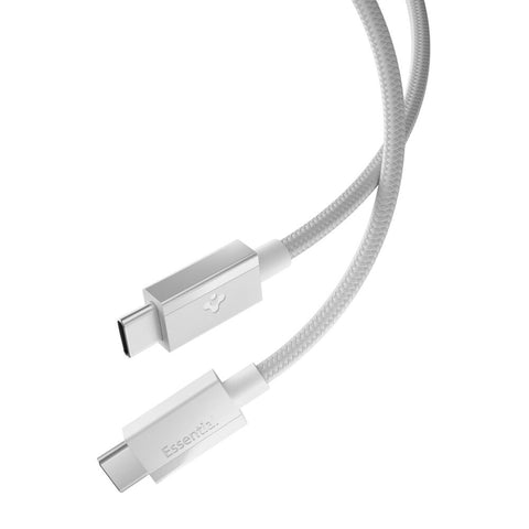 Spigen USB C to USB C 60W 480Mbps EB6015CC 1M Cable (White)