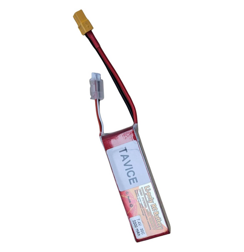 TAVICE 2S LiPo Battery 7.4V 2200mAh 30C Compatible with RC Cars, Trucks, Airplanes & Boats
