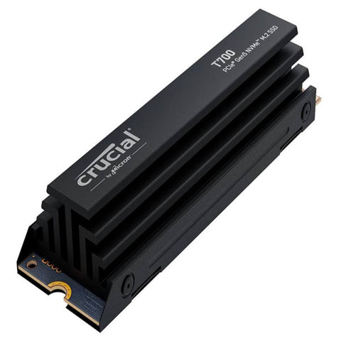 Crucial T700 4TB PCIe Gen5 NVMe M.2 SSD with Heatsink