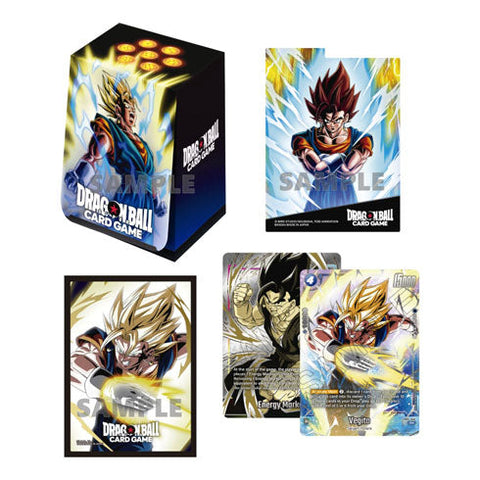 Bandai Dragon Ball Super Card Game Fusion World Official Card Case & Sleeves Set 2 Vegito