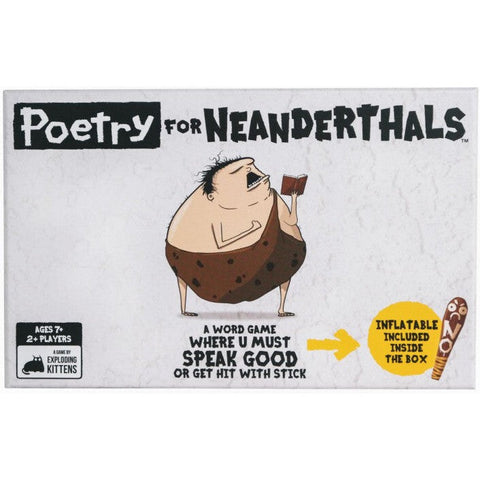Poetry for Neanderthals