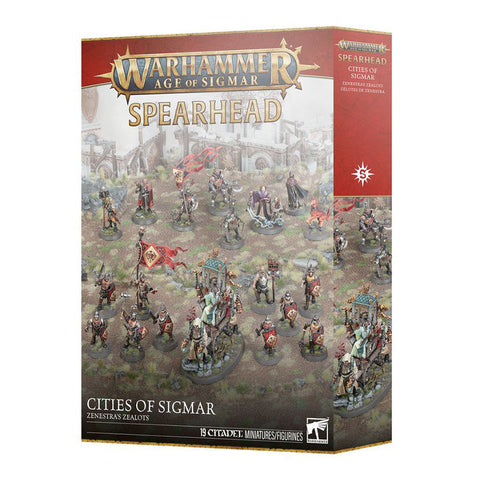 Games Workshop Warhammer Age of Sigmar Spearhead Zenestra's Zealots