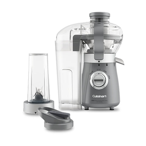 Cuisinart Kick Start Personal Juicer and Blender with Pulp Container - Grey