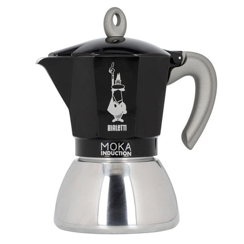 Bialetti Moka Induction - Black / 6 Cup