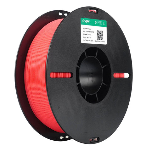 eSun Matte PLA 3D Print Filament 1.75mm 1kg - Strawberry Red