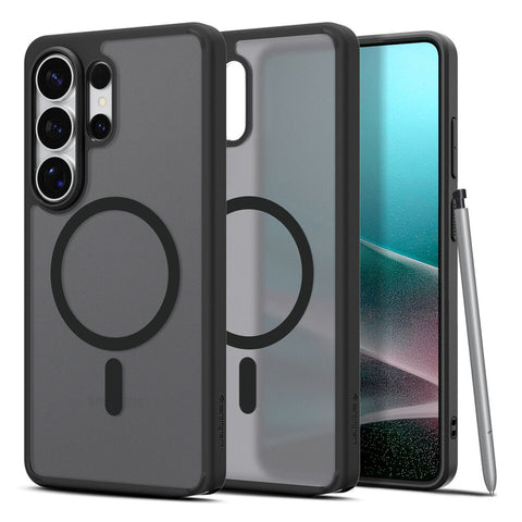Spigen Galaxy S26 Ultra Ultra Hybrid (MagFit) Case (Frost Black)