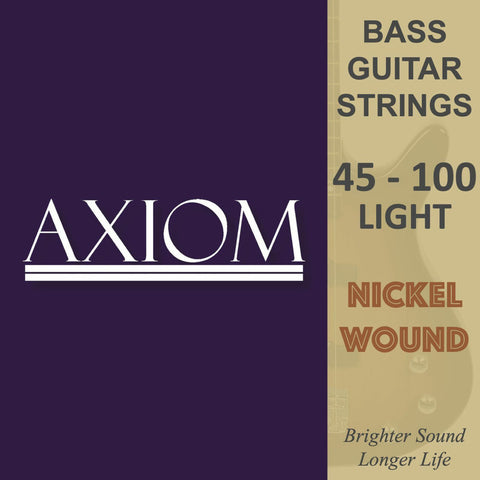 AXIOM Bass Guitar Strings - Light 45-100