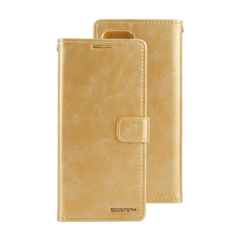 Goospery Bluemoon Diary for Galaxy A73 5G - Gold