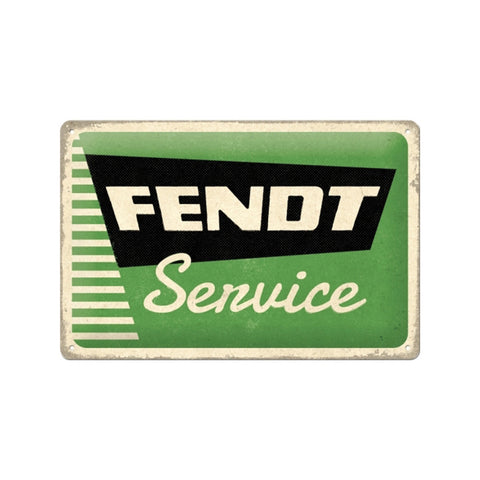 Nostalgic-Art Medium Sign Plaque 20x30cm Metal Fendt Service