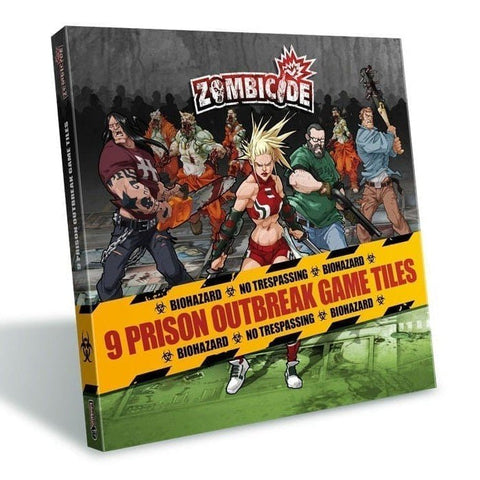Cmon Zombicide Season 2: Prison Outbreak Extra Tile Pack Board Game