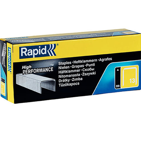 Rapid High Performance Staples 13/8 Box 5000