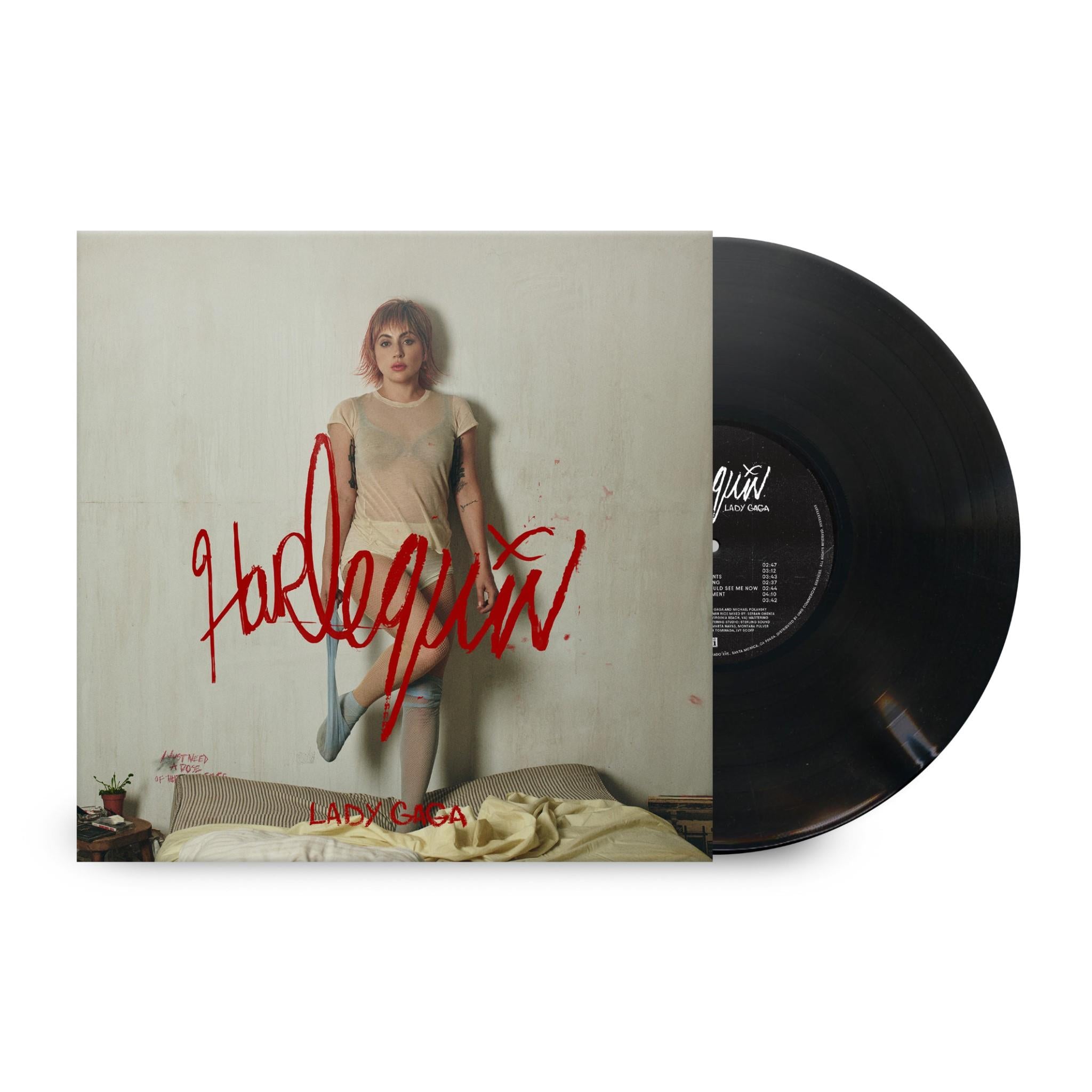 LADY GAGA / HARLEQUIN レコード LP 特大ポスター ジャズ LADY GAGA / HARLEQUIN レコード LP 特大ポスター ジャズ Harlequin