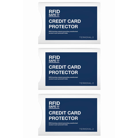Terminal 2 RFID Credit Card Protector V2 (3 Pack)
