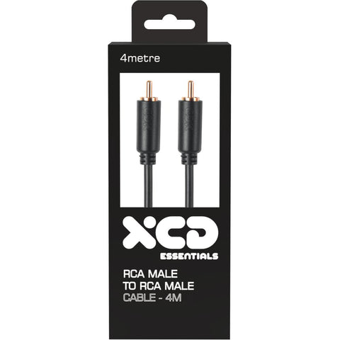 XCD Essentials 4m Male to Male RCA Cable V2