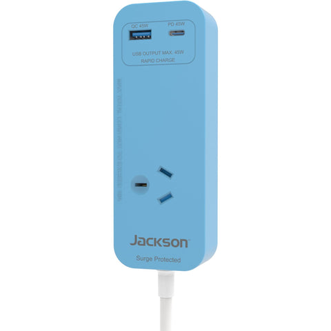 Jackson Rapid Charge USB-C Portable Powerboard (Blue)