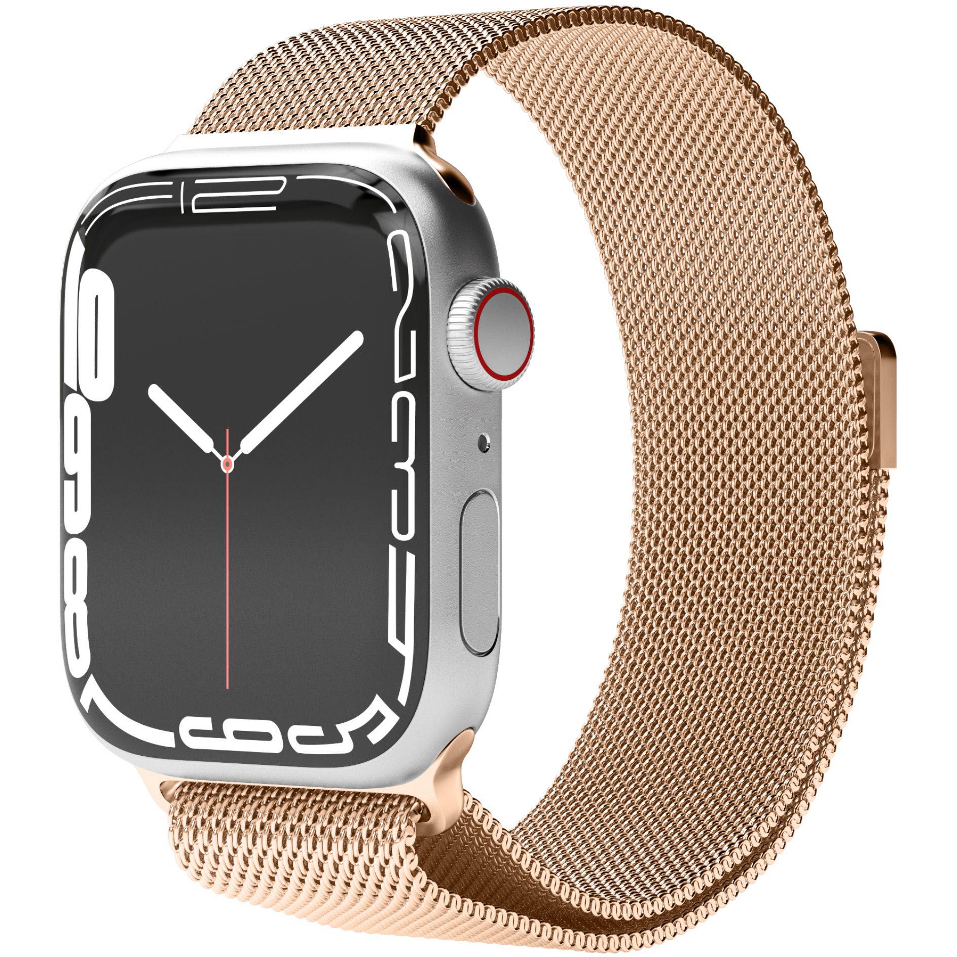 Milanese Loop Series Apple Watch Rose Gold Band Milanese Apple