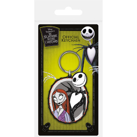 Nightmare Before Christmas - Jack & Sally - PVC Keyring