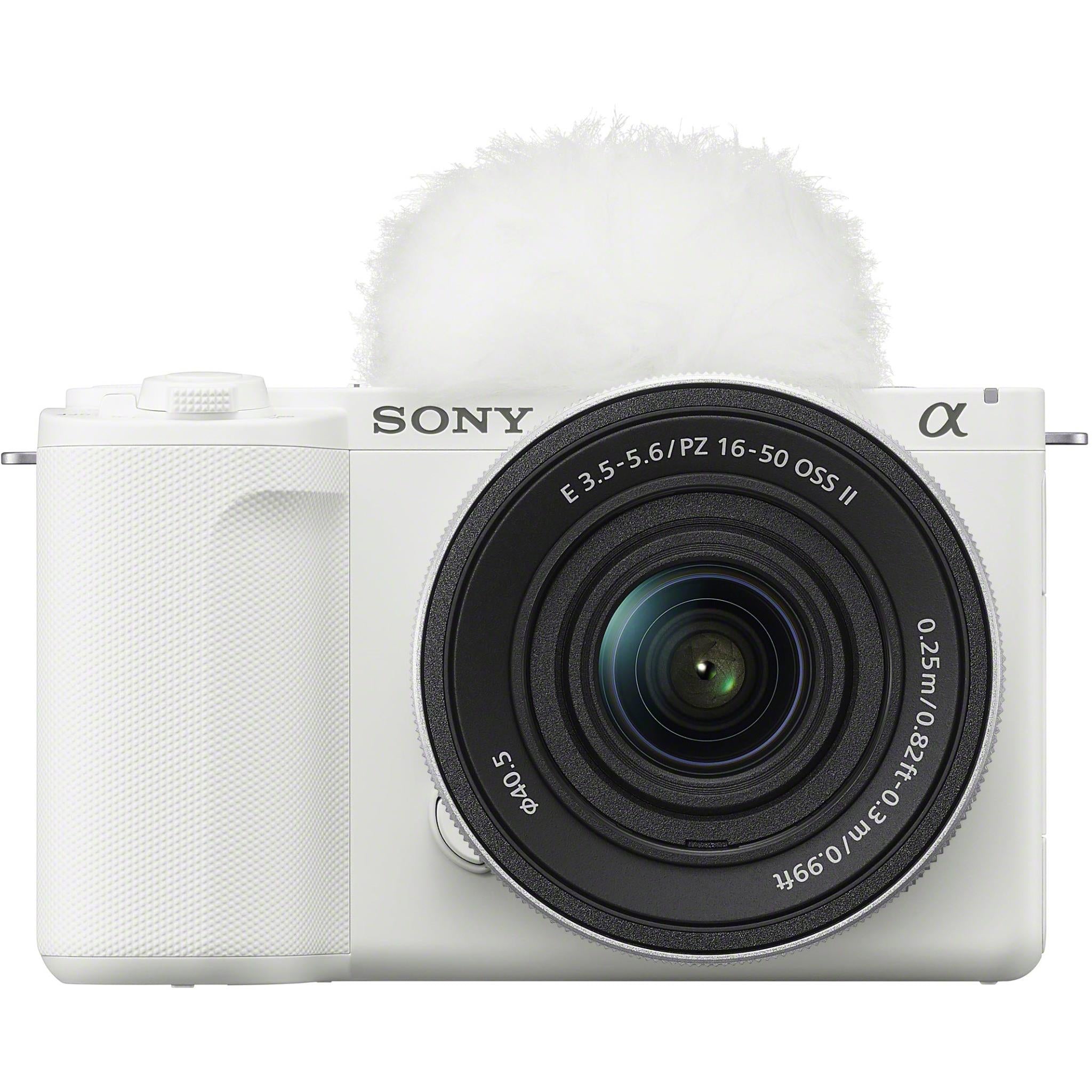 Sony ZV-E10 II Mirrorless Vlog Camera with 16-50mm Lens Kit (White