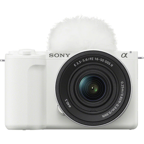 Sony ZV-E10 II Mirrorless Vlog Camera with 16-50mm Lens Kit (White)