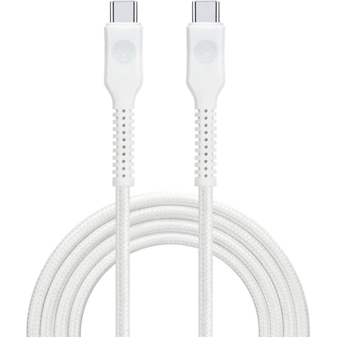 Bonelk Long-Life Easy-Grip USB-C to USB-C 1.5m Cable (White)