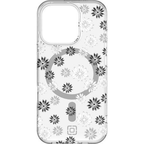 Incipio Forme MagSafe Case for iPhone 16 Pro (Ditzy Floral Silver)