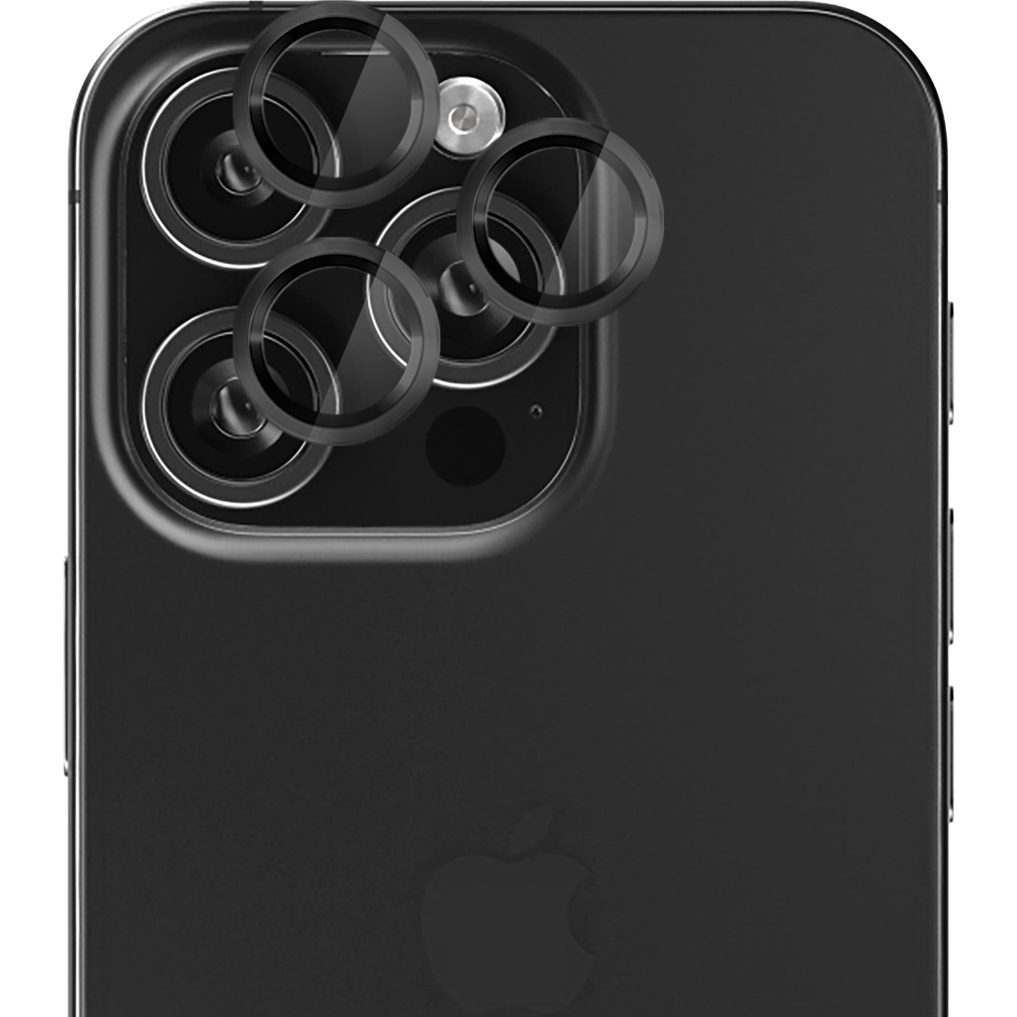EFM Camera Lens Screen Armour for iPhone 16 Pro/16 Pro Max (Carbon