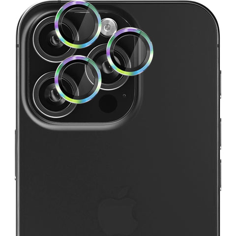 EFM Camera Lens Screen Armour for iPhone 16 Pro/16 Pro Max (Rainbow)