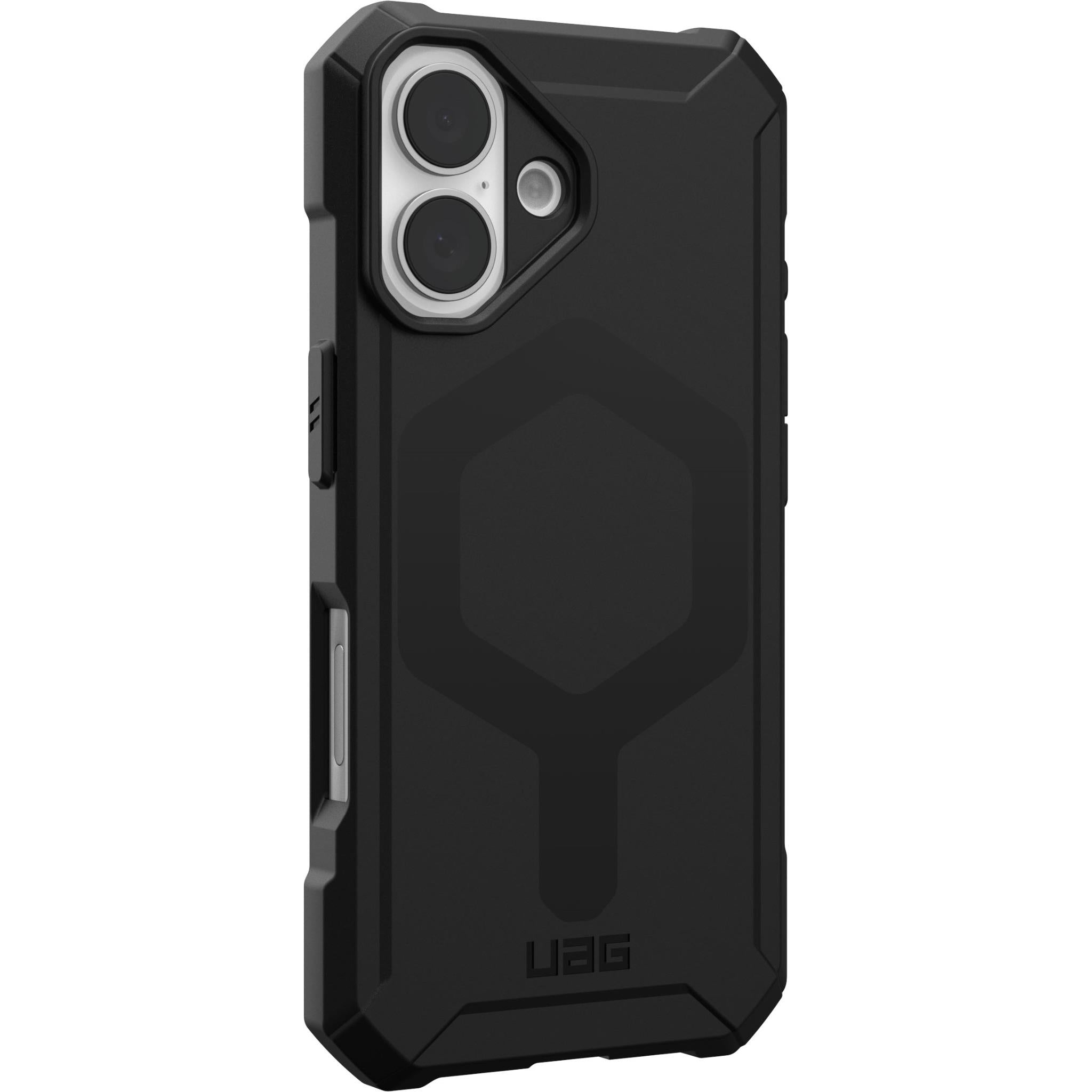 UAG Essential Armor MagSafe Case for iPhone 16 (Black)