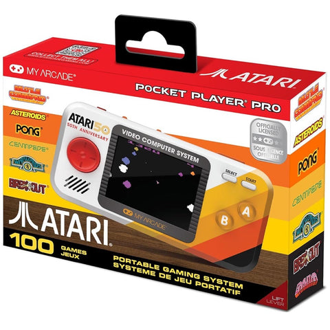 My Arcade Pocket Arcade Player PRO - Atari 100 Games in 1