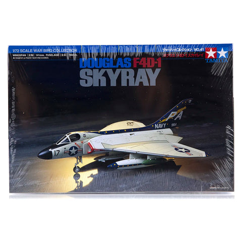 Tamiya 1/72 Douglas F4D-1 Skyray Jet Scaled Plastic Model Kit