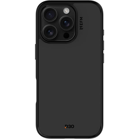EFM Manhattan Case with D3O Bio for iPhone 16 Pro Max (Black)