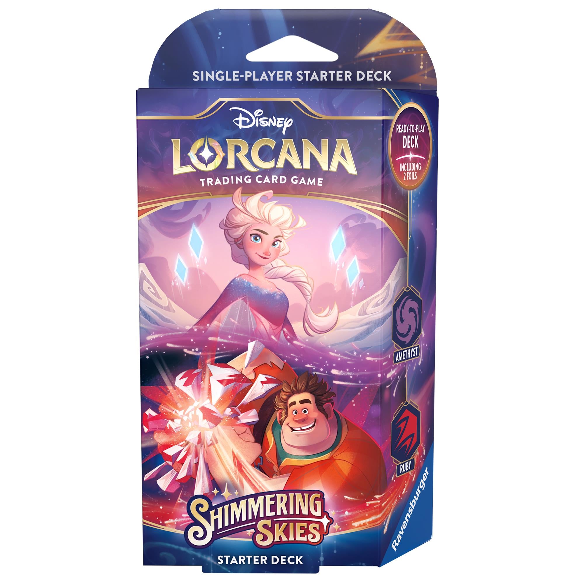 Disney Lorcana Trading Card Game - Shimmering Skies Starter Deck - JB Hi-Fi Disney Lorcana Trading Card Game - Shimmering Skies Starter Deck - JB Hi-Fi