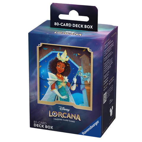 Disney Lorcana Trading Card Game - Shimmering Skies Tiana Deck Box