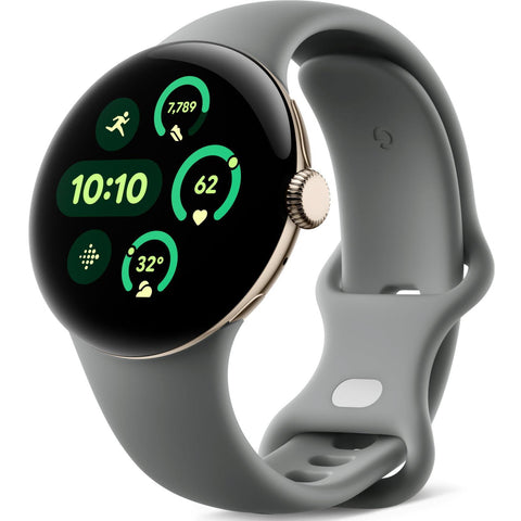 Google Pixel Watch 3 LTE 41mm (Champagne Gold with Hazel Active Band)